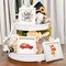 Fall Home Decor Fall Tiered Tray Decor Hello Fall Signs Set of 3 Frames and 36 Interchangeable Sayings Design for Fall Holiday Decoration with Modern White Wooden Frames Fall Decorations for Living Room Table and Wall Decor